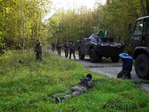 Kurs doskonalący dla funkcjonariuszy SG z jednostkami sił zbrojnych RP 