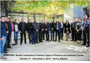 Funkcjonariusze Centrum Szkolenia Straży Granicznej przeprowadzili szkolenie na rzecz Policji Granicznej Republiki Albanii 