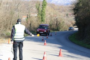 Szkolenie funkcjonariuszy Policji Granicznej Republiki Czarnogóry 