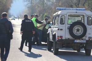 Szkolenie funkcjonariuszy Policji Granicznej Republiki Czarnogóry 