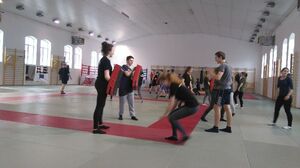 Obóz szkoleniowy w CSSG uczniów Zespołu Szkół Ogólnokształcących w Sejnach 