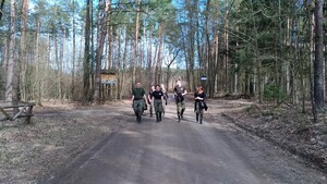 Obóz szkoleniowy w CSSG uczniów Zespołu Szkół Ogólnokształcących w Sejnach 