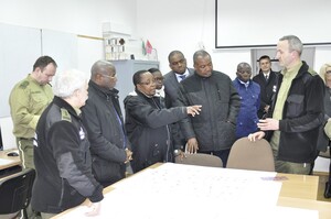 Delegacja Republiki Angoli w Centrum Szkolenia Straży Granicznej 