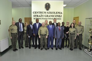 Delegacja Republiki Angoli w Centrum Szkolenia Straży Granicznej 