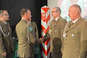 Wręczenie Złotego Medalu Za Zasługi dla Straży Granicznej 