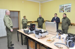 Wizyta wojewody warmińsko-mazurskiego w Centrum Szkolenia Straży Granicznej 