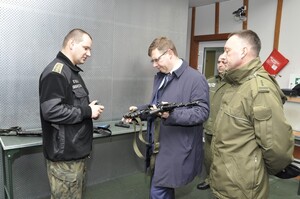 Wizyta wojewody warmińsko-mazurskiego w Centrum Szkolenia Straży Granicznej 