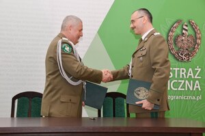 przekazanie obowiązków na stanowisku Komendanta Głównego Straży Granicznej 