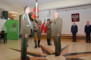 przekazanie obowiązków na stanowisku Komendanta Głównego Straży Granicznej 