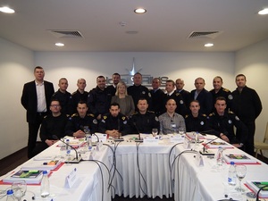 Zdjęcie zbiorowe uczestnikow szkolenia i przedstawicieli Ambasady USA Zdjęcie zbiorowe uczestnikow szkolenia i przedstawicieli Ambasady USA