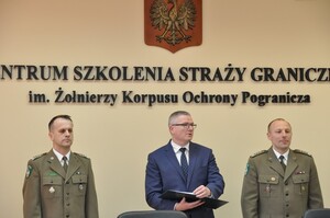 Zmiana na stanowisku Komendanta Centrum Szkolenia Straży Granicznej 