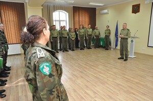 Zakończenie szkolenia w zakresie szkoły chorążych 