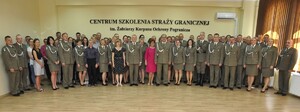 Uroczyste pożegnanie ze służbą 