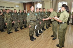 Zakończenie szkolenia w zakresie szkoły chorążych 