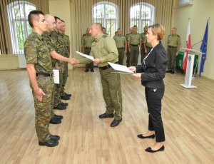 Zakończenie szkolenia w zakresie szkoły podoficerskiej Zakończenie szkolenia w zakresie szkoły podoficerskiej