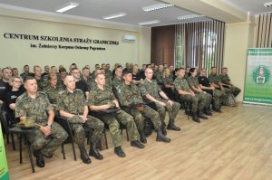 Przyszli oficerowie Straży Granicznej rozpoczęli szkolenie w Centrum Szkolenia SG 