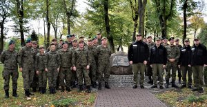 Żołnierze 4. Warmińsko-Mazurskiej Brygady Obrony Terytorialnej w Centrum Szkolenia SG 