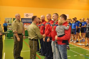 Podlaski Oddział SG Mistrzem Straży Granicznej w Piłce Siatkowej 