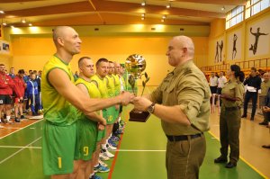 Podlaski Oddział SG Mistrzem Straży Granicznej w Piłce Siatkowej 