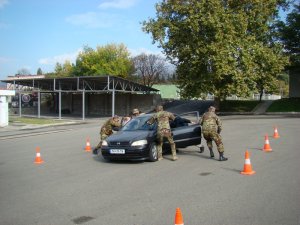 Szkolenie specjalistyczne dla funkcjonariuszy Policji Granicznej Gruzji 