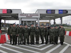 Uczniowie z Liceum Ogólnokształcącego w Bieżuniu w Centrum Szkolenia SG 