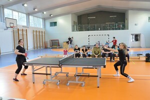 Turniej tenisa stołowego w Centrum Szkolenia SG 