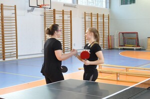 Turniej tenisa stołowego w Centrum Szkolenia SG 