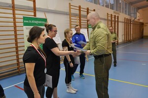 Turniej tenisa stołowego w Centrum Szkolenia SG 