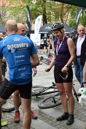 Drużyna Centrum Szkolenia Straży Granicznej Srebrnym Medalistą V Mistrzostw SG w Kolarstwie Górskim 