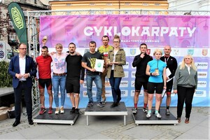 Drużyna Centrum Szkolenia Straży Granicznej Srebrnym Medalistą V Mistrzostw SG w Kolarstwie Górskim 