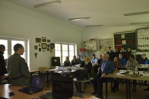 Wizyta studentów Państwowej Wyższej Szkoły Zawodowej w Suwałkach 