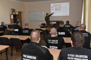 Kurs doskonalący ,,Współpraca i współdziałanie Sił Zbrojnych RP i placówek Straży Granicznej w ochronie granicy państwowej” 