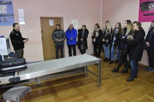 Wizyta studentów Państwowej Wyższej Szkoły Zawodowej w Suwałkach 