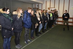 Wizyta studentów Państwowej Wyższej Szkoły Zawodowej w Suwałkach 
