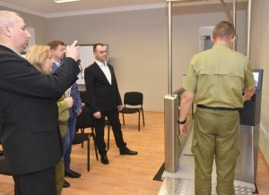 Wizyta delegacji Państwowej Szkoły Straży Granicznej Republiki Łotwy w CSSG 