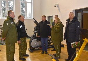 Wizyta delegacji Państwowej Szkoły Straży Granicznej Republiki Łotwy w CSSG 