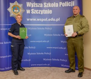 Podpisanie Harmonogramu współpracy z Wyższą Szkołą Policji w Szczytnie 