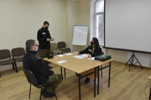 Zakończenie szkolenia w zakresie szkoły chorążych 