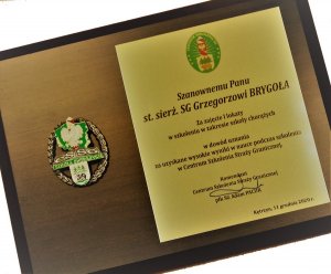 Zakończenie szkolenia w zakresie szkoły chorążych 
