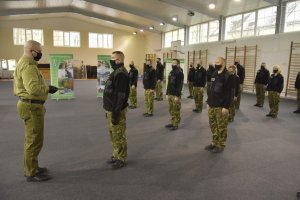 Zakończenie szkolenia w zakresie szkoły chorążych 