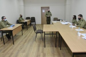 Finał kursu oficerskiego w Kętrzynie 