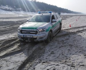Trening jazdy pojazdami terenowymi w Krynicy Morskiej 