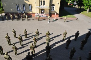 Inauguracja szkoły chorążych w CSSG 