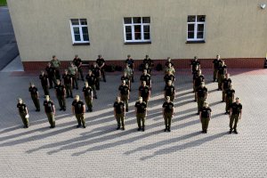 Rozpoczęcie kursu oficerskiego w Centrum Szkolenia Straży Granicznej 