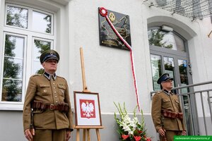 W Górze Kalwarii odsłonięto tablicę upamiętniającą Centralną Szkołę Służby Granicznej 