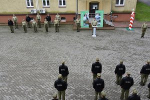 Rozpoczęcie kursu oficerskiego – trzecia grupa w CSSG 
