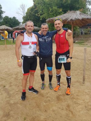 Funkcjonariusze Centrum Szkolenia SG w Kętrzynie reprezentowali Straż Graniczną w LOTTO TRIATHLON ENERGY Mrągowo 2021 