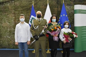 Uroczystość pożegnania z mundurem 