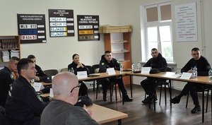 Wizyta mołdawskiej Policji Granicznej w CSSG 