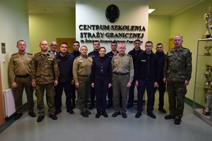 Wizyta mołdawskiej Policji Granicznej w CSSG 